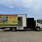 Super Lawn Trucks Isuzu Eco Series-5 cy DD-36 Inch Roll Up Side Door (11)